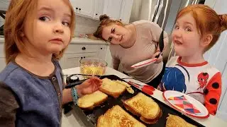 KiDS MADE A MESS!! Valentine’s Day routine!! Pirate Dad vs Fairy Adley backyard battle with Niko