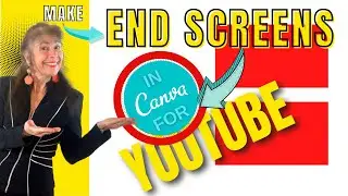 How To Make An End Screen In Canva (short tutorial!)