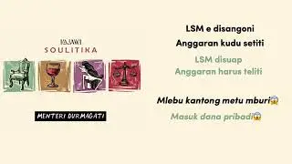 KAJAWI - MENTERI DURMAGATI | Lirik Bahasa Jawa Terjemahan Indonesia