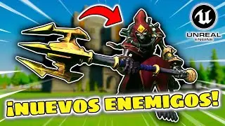 Agregué ENEMIGOS y HABILIDADES en mi JUEGO RPG en Unreal Engine