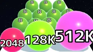 Ball Run Infinity - Ball Run 2048 All Levels Max ♾️ Numbers