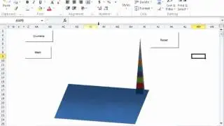 Melting of Pyramid animation in Excel