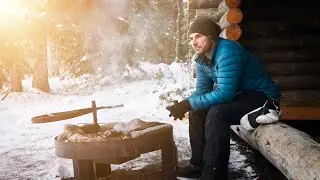 -10°c Solo Winter Hike, Stunning Arctic Sunrise | Lapland | Levi