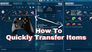 How To Quickly Move Inventory Items On Contoller In Ark Survival Ascended (Xbox Console Guide)