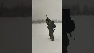 Stalker Сталкер в снегу 