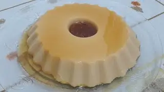 Pudim Delicioso de Leite Condensado sem Ovos e sem Forno