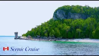 🇨🇦 Tobermory 🛳️ Scenic Cruise to Fathom Five National Marine Park ⚓️ Summer 2024 🌷