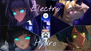 Spiral Abyss 2.8 full★ with only electro and hydro [Genshin Impact]