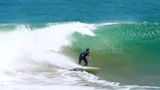 Surfando no norte do peru