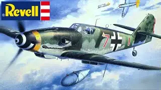 ✅ FULL VIDEO BUILD REVELL Bf109K-4 Messerschmitt (
