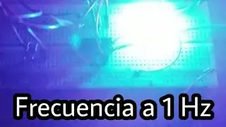 Frecuencia de 1 Hz exacto, para un Reloj
