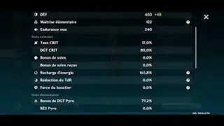Genshin impact Dehya C6 R1 vs Geovishap Artefacts Emblem