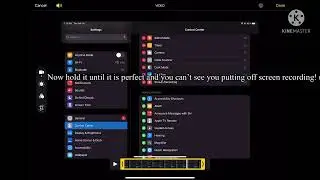 How to put on screen recording AND MORE!