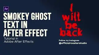 Text Animation in After Effects -Beginner Tutorial