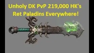 WoW BFA - Unholy DK PvP 8.2.5 - Ret Paladins are Everywhere!