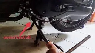 HOW TO OPEN THE HONDA BEAT DELUXE/GENIO 2021 OIL BOLTS, Change the oil