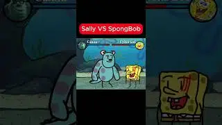 Sally VS SpongeBob  #cartoon #naruto #spongebob #memes