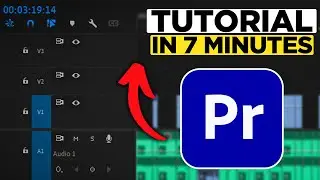 Learn Premiere Pro in 7 Minutes (2024) | Adobe Premiere Pro tutorial