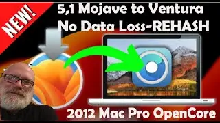 macpro 5,1 mojave to ventura upgrade without formatting