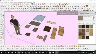 Wood materials pack, SKM files for SketchUp and how to load them. Free resources.