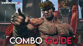 Tekken 8 | Fahkumram High Damage Combo Guide | With Notations