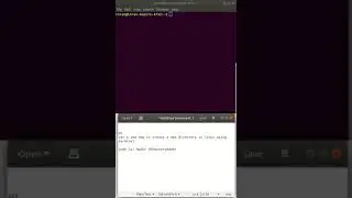How to create new directory using Linux terminal | create new folder