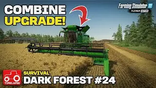 TIME FOR AN UPGRADE!! [Dark Forest Survival] FS22 Timelapse # 24