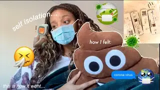 i caught covid...isolation vlog