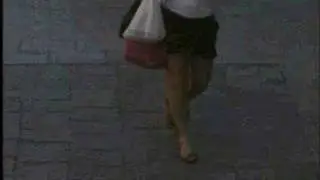 Rubia captada en la calle