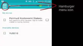 Android N User Interface: Settings has Hamburger Menu for easy navigation