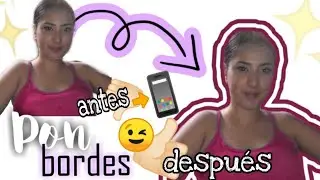 Cómo PONER BORDE a una FOTO?!! 😍 Así de FÁCIL!!! | DIY #4 | MiniTube | by Sam ♡
