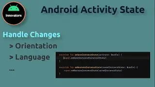 Android Activity : save & restore state across config change (2021) - Android Studio Tutorial