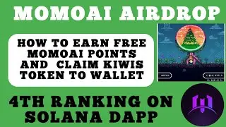 MOMOAI AIRDROP INSTANT DAILY CLAIM TO WALLET//POTENTIAL 300$- $1K PROFIT AIRDROP