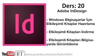 InDesign Ders 20 - Windows Folio Oluşturma