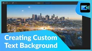 How to Create Custom Backgrounds for Titles & Text | PowerDirector Tutorial