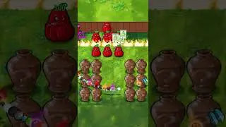 PvZ 1 Fusion 2.6 - 10 Ultimate Plant Vase Vs 10 Zombie Vase - P60 