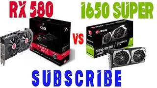 Radeon Rx 580 Vs Gtx 1650 super Which one you should buy |Benchmarks