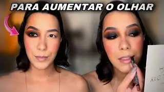 OLHO PRETO para FESTA e para o HALLOWEEN 🎃 @RaMake