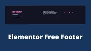 How To Add Footer In WordPress Website 2020 | In Hindi | WordPress Tutorials