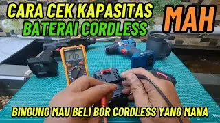Confused about which cordless drill to buy? Learn how to check your battery's MAH capacity first.