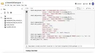 Create a Combined Chart in Excel using Python (in Google Colab)