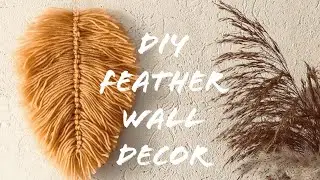 DIY Feather from wool