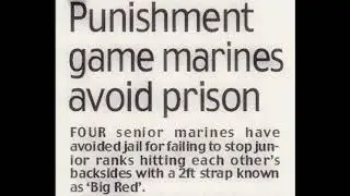 Punishment game marines avoid prison