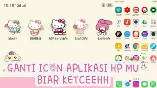 CARA MENGGANTI ICON APLIKASI DI HP ANDROID