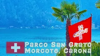 Parco San Grato, Carona & Morcote, Ticino, Switzerland. Lugano Lake