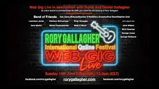 Rory Gallagher Online Festival! 14th June 2020