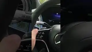 The Mercedes hyperscreen is like a video game in real life