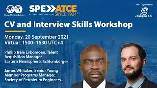 ATCE 2021: CV and Interview Skills Workshop