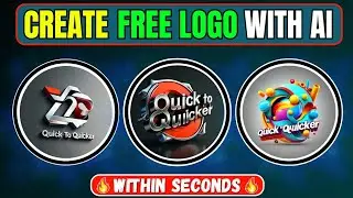 How To Create A FREE Logo With AI Within Seconds