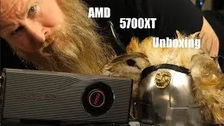 AMD 5700XT Graphic Card Unboxing